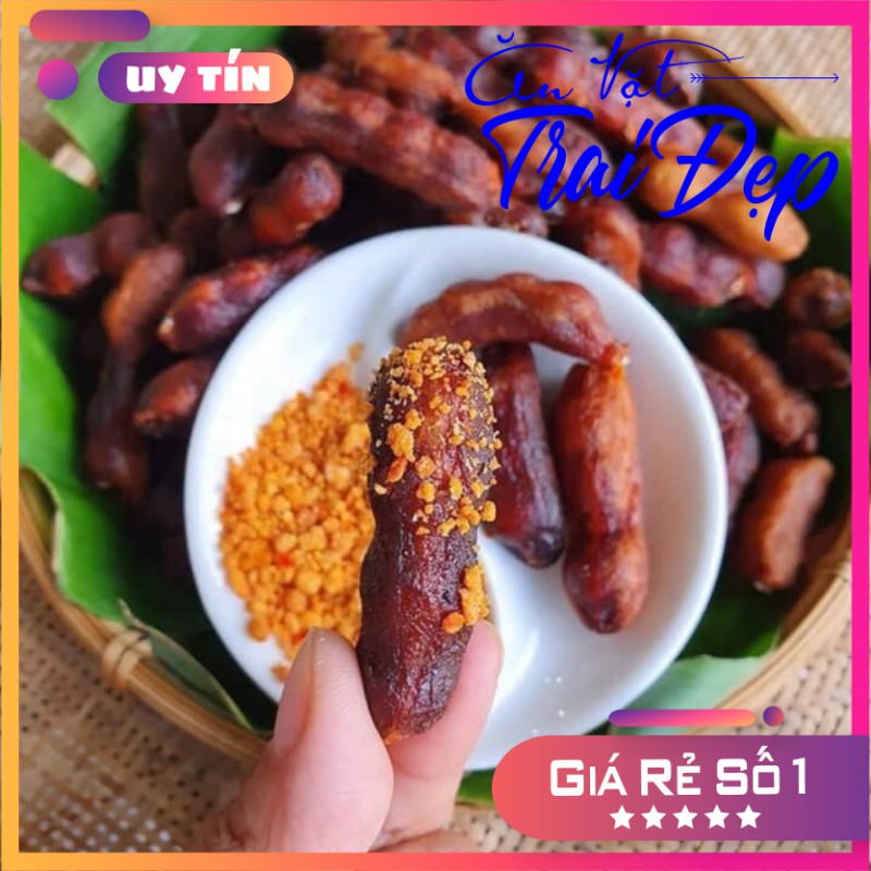 [HCM][SIÊU HẤP DẪN] 500g Me Lào Muối Ớt Một Nắng