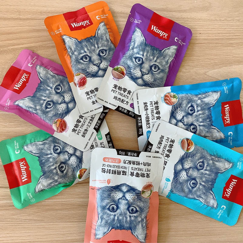 [Combo 10 Pack] Pate Wanpy 80g for Cats