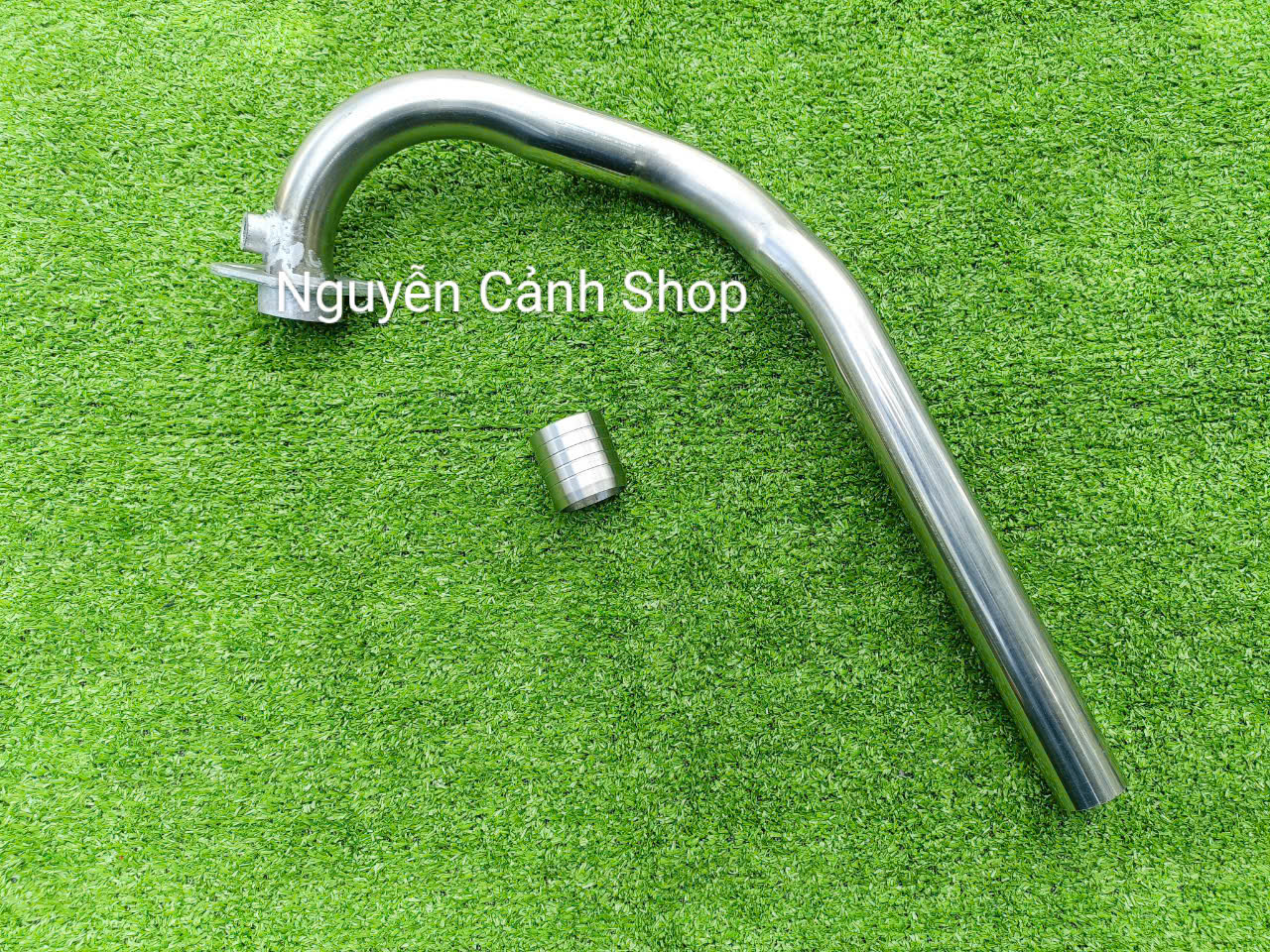 Cổ pổ xe RAIDER Fi có khâu inox 304 32mm