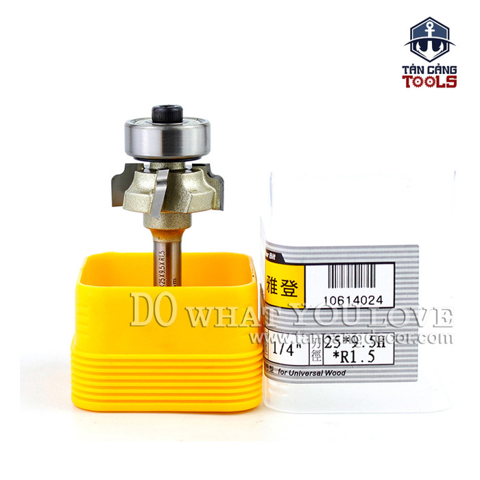 Mũi gọt cạnh chỉ Arden cốt 6.35 mm