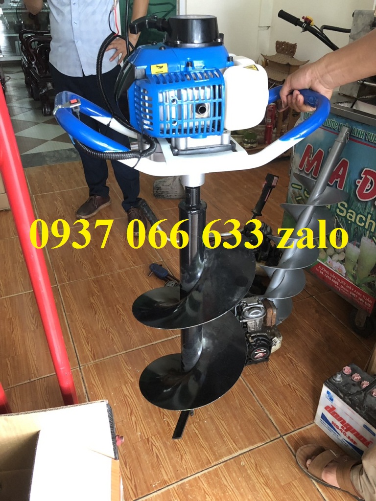 Máy khoan đất trồng cây 2 thì Mitsubishi , máy khoan đất cầm tay giá rẻ