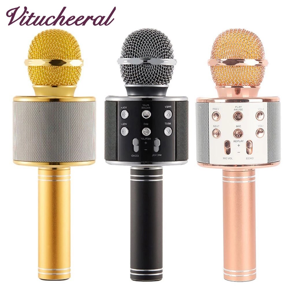 Mic hát karaoke bluetooth mini YS-858