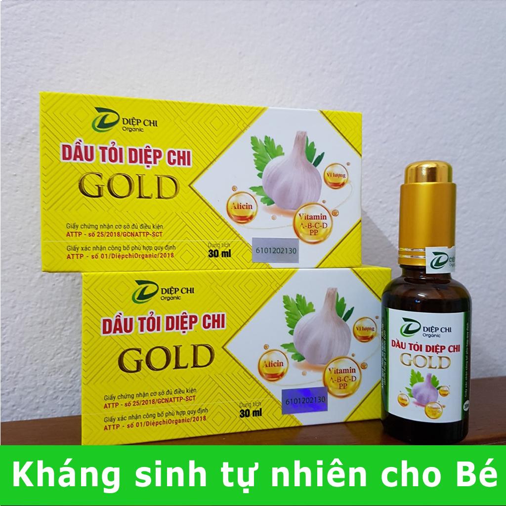 Tinh Dầu Tỏi Diệp Chi Loại Gold