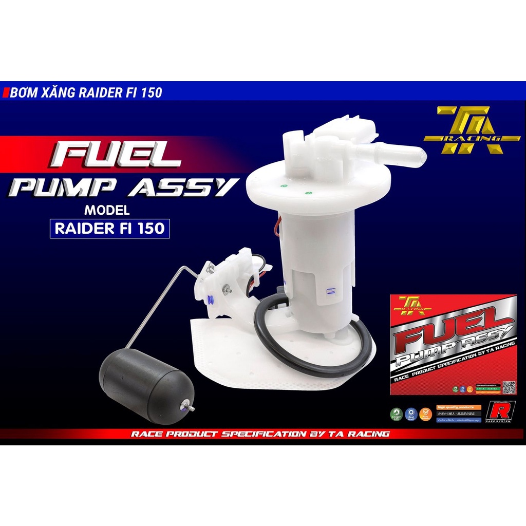 Bơm xăng độ 3.5 kpa 4.2 kpa ta racing raider fi / sonic / winner / ex150 / ex155