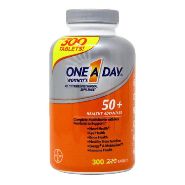 One A Day Viên Uống Bổ Sung Vitamin Tổng Hợp Cho Nữ  50+ 300 Viên Của Mỹ nhập khẩu