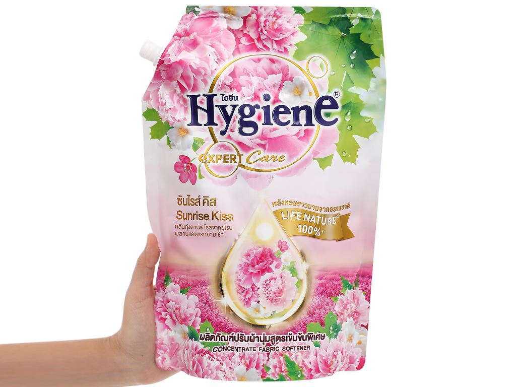 Nước xả vải Hygiene bình minh hồng 1.3 lít