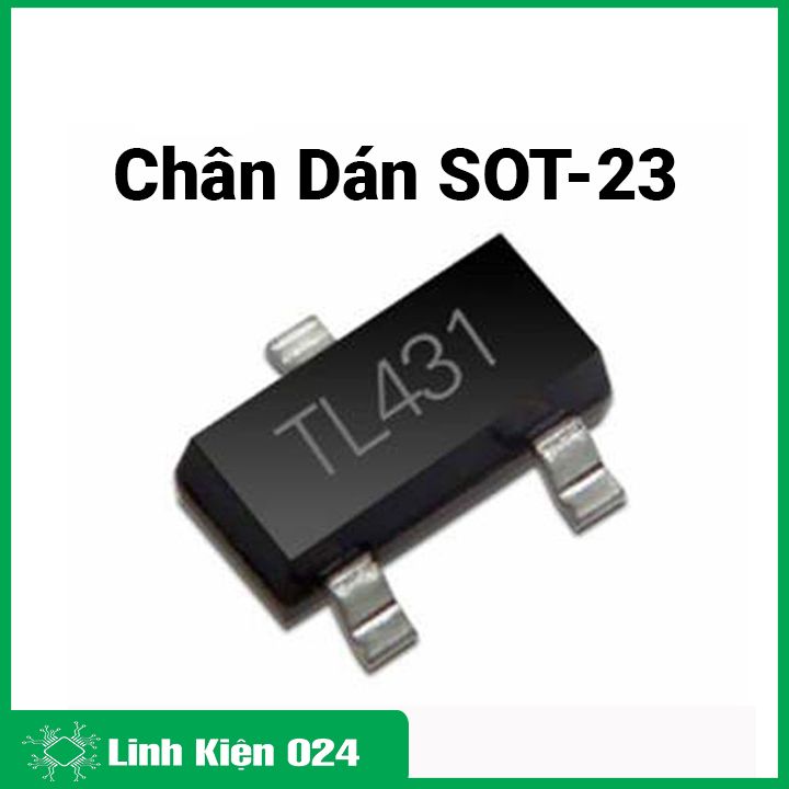 Bộ 5 TL431 SOT-23 TRANS điện áp 0,1A 40V