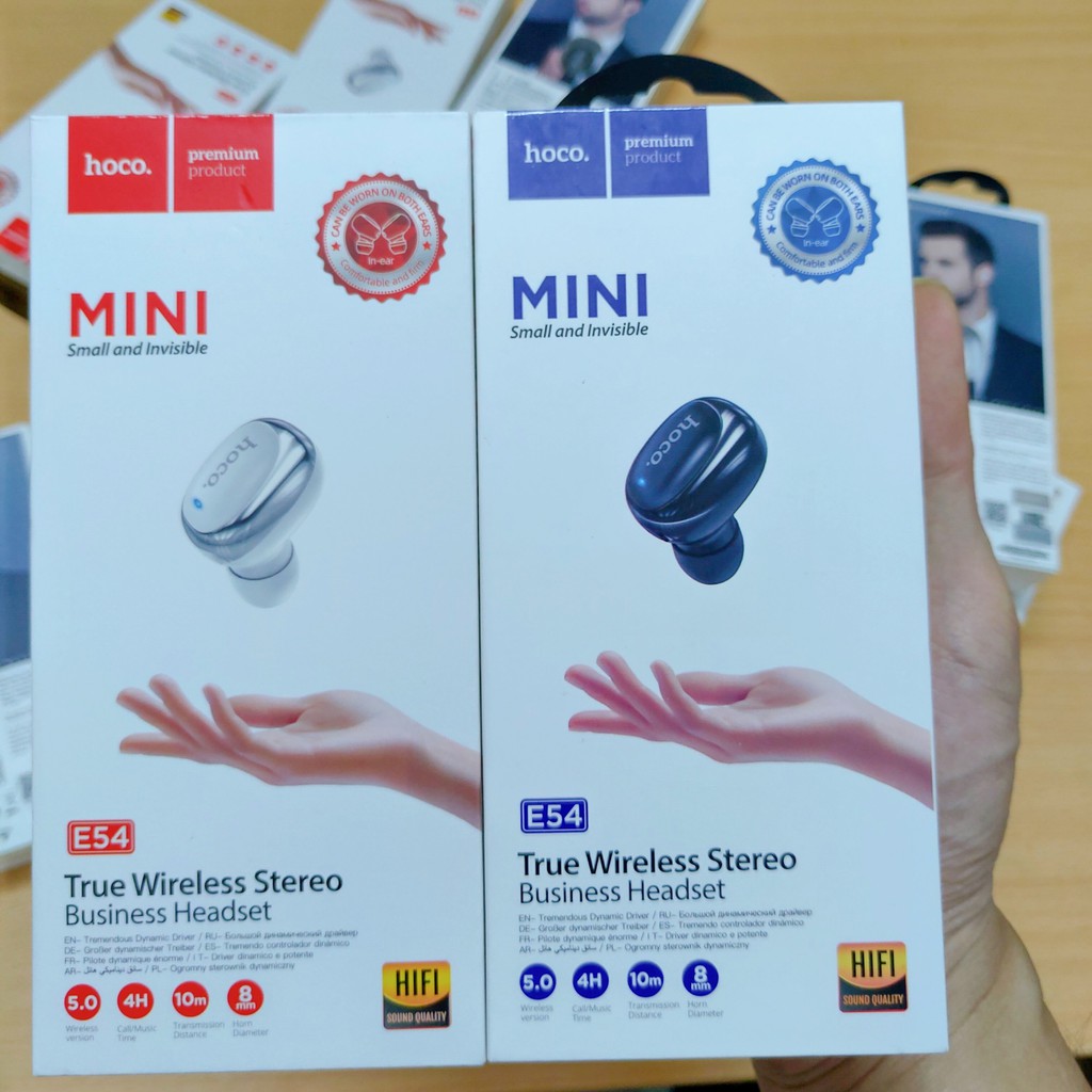 Tai Nghe Bluetooth nhét tai không dây Hoco E54 chống ồn