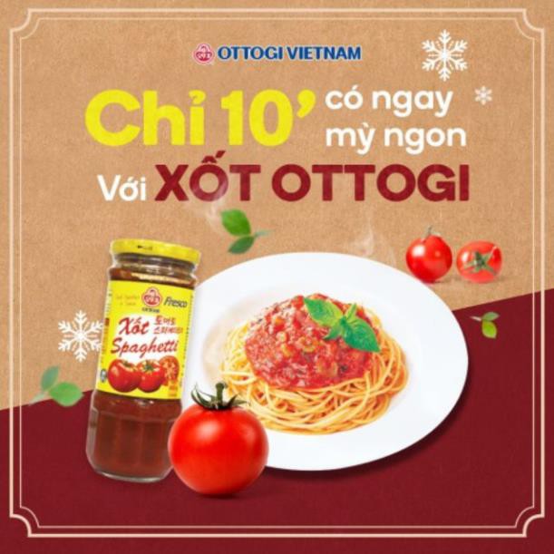 Sốt Spaghetti ottogi 220g Trộn bún mì nưa ngon tuyệt - Healthy