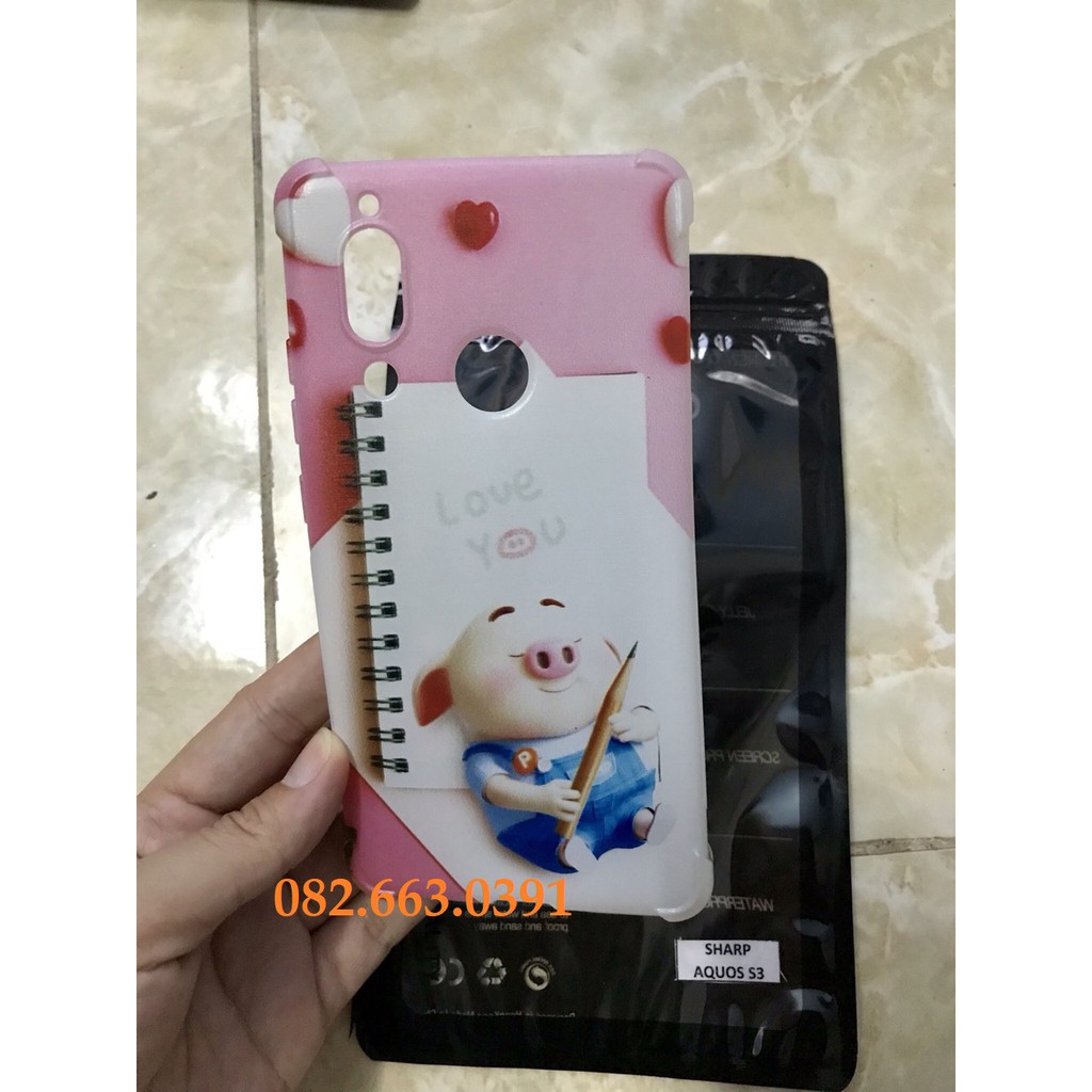 Ốp lưng Sharp Aquos S3 / S3 mini hình dễ thương (P2)