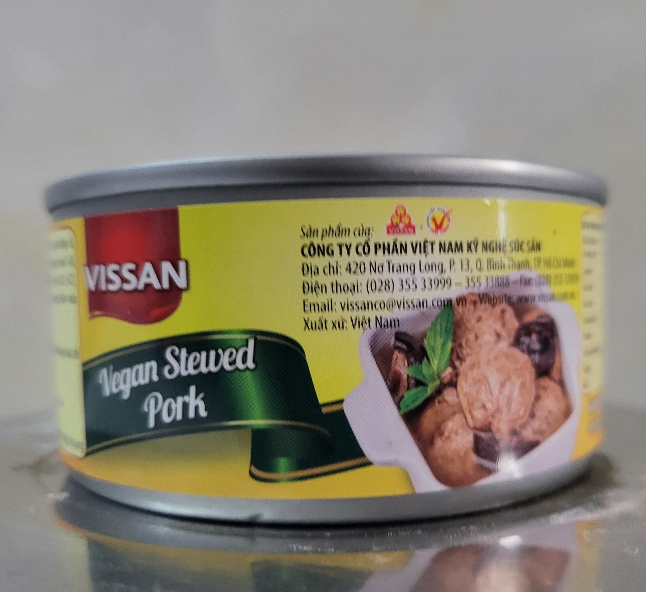 [Hộp 150g - CHAY] HEO HẦM CHAY [VN] VISSAN Vegan Stewed Pork