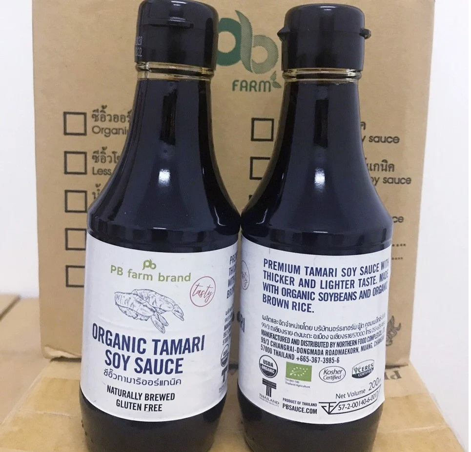PB Farm Organic Tamari Soy Sauce 200 ml