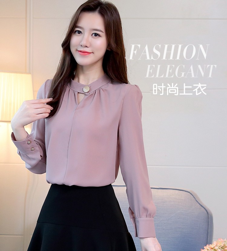 Sơ mi cúc cổ xếp ly - SM456