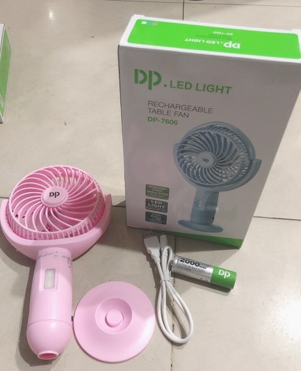 Quạt sạc mini cầm tay DP-7606
