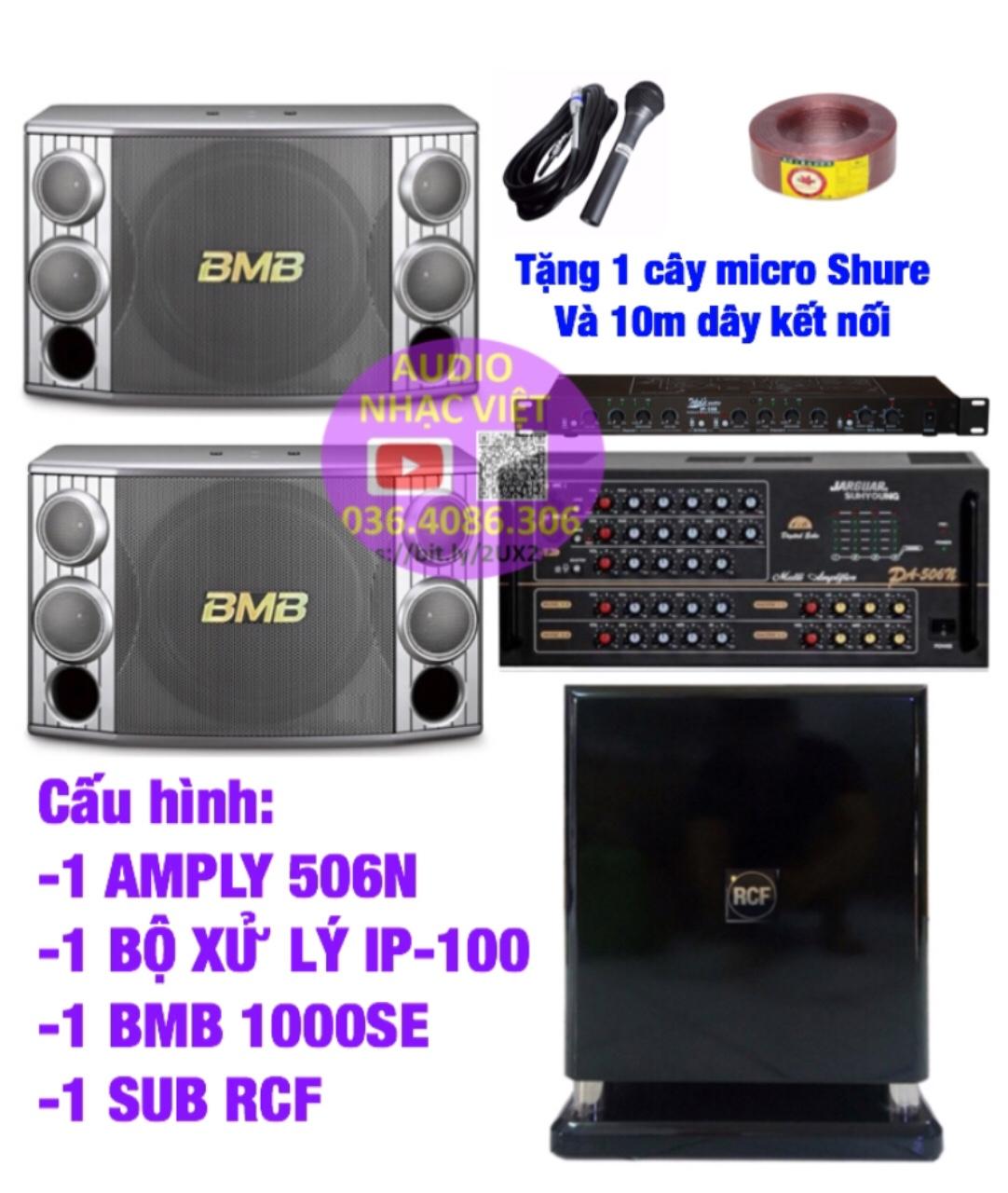 [HCM]DÀN KARAOKE PA-506N COMBO KÈM SUB