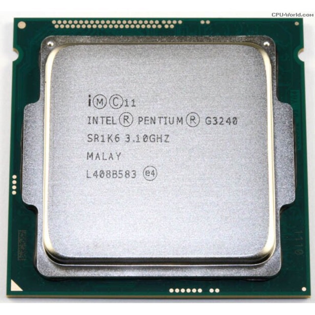 CPU Intel G3220,G3240, G3250, G3260, G3420, G3440, G3450 - Socket 1150