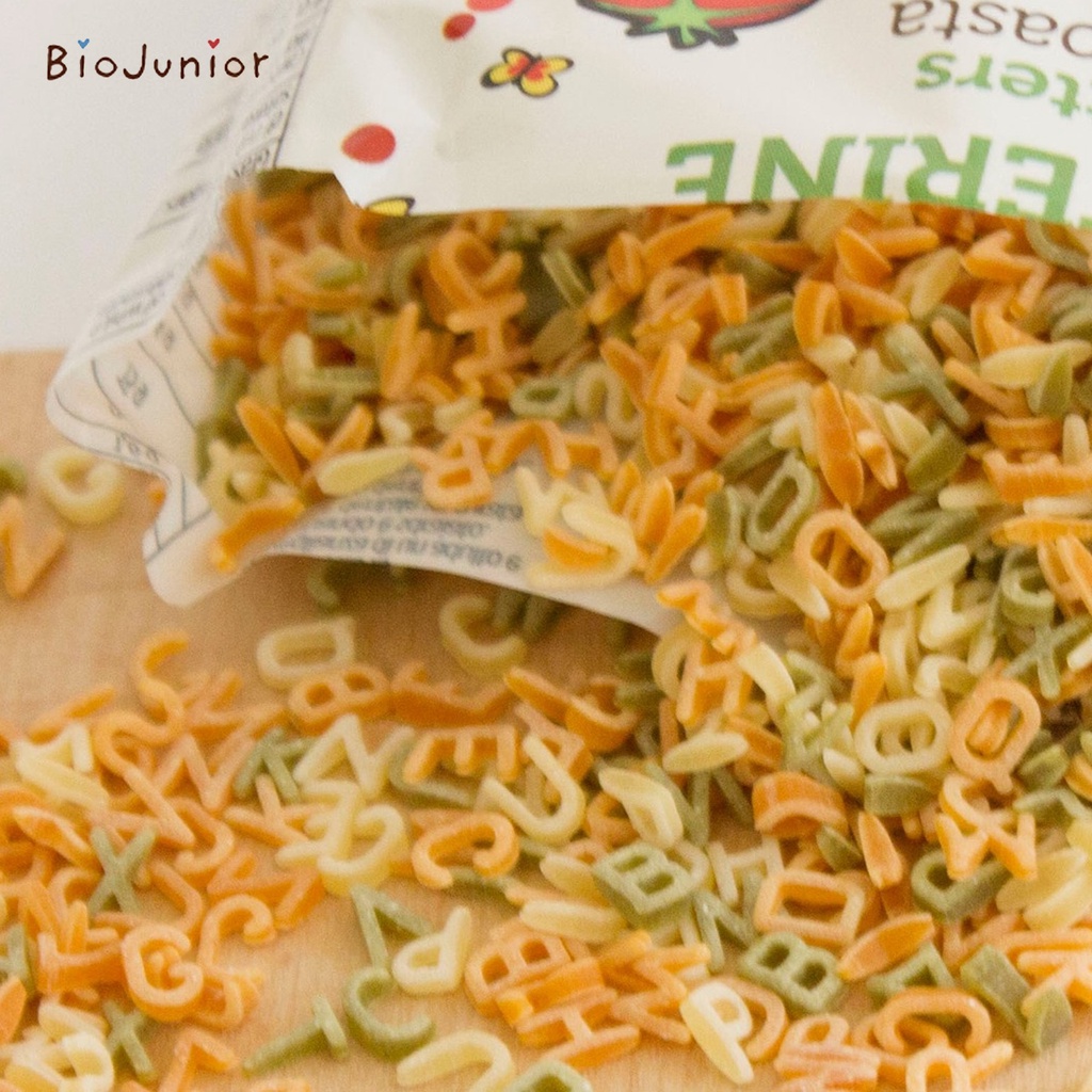 Mì Nui Bio Junior 200g Hữu Cơ Organic Cho Bé Ăn Dặm (Từ 8 - 10 tháng tuổi)