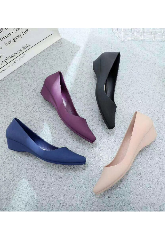 Giầy nhựa búp bê basic đi mưa dạo phố GN01