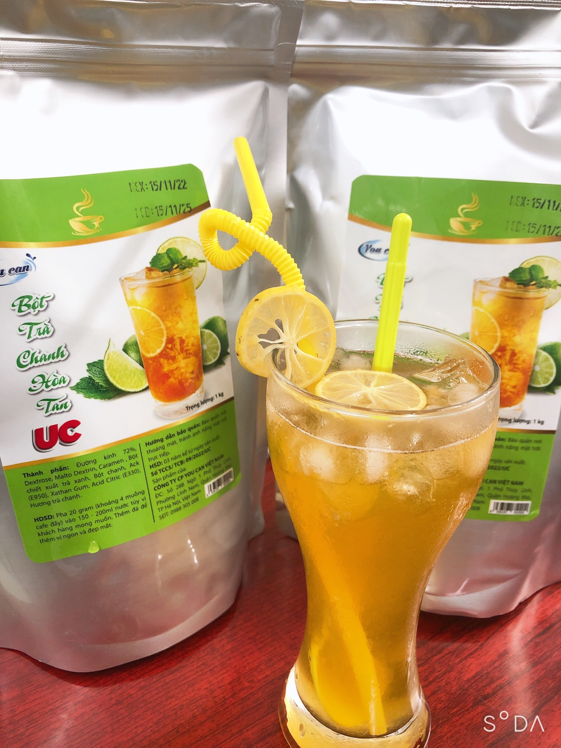 TRÀ HOA QUẢ HOÀ TAN UC