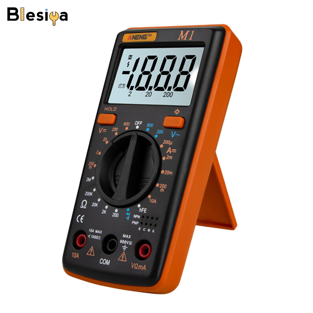 Blesiya M1 Digital Multimeter tester Auto AC/DC Ammeter Voltmeter Ohm
