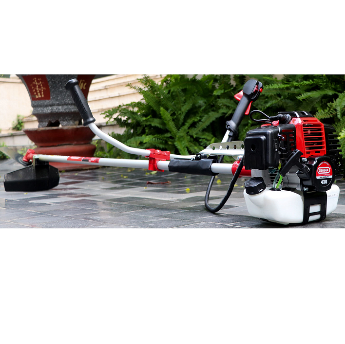 Máy cắt cỏ Oshima 430 bạc  ( có thể dùng làm máy thổi lá)