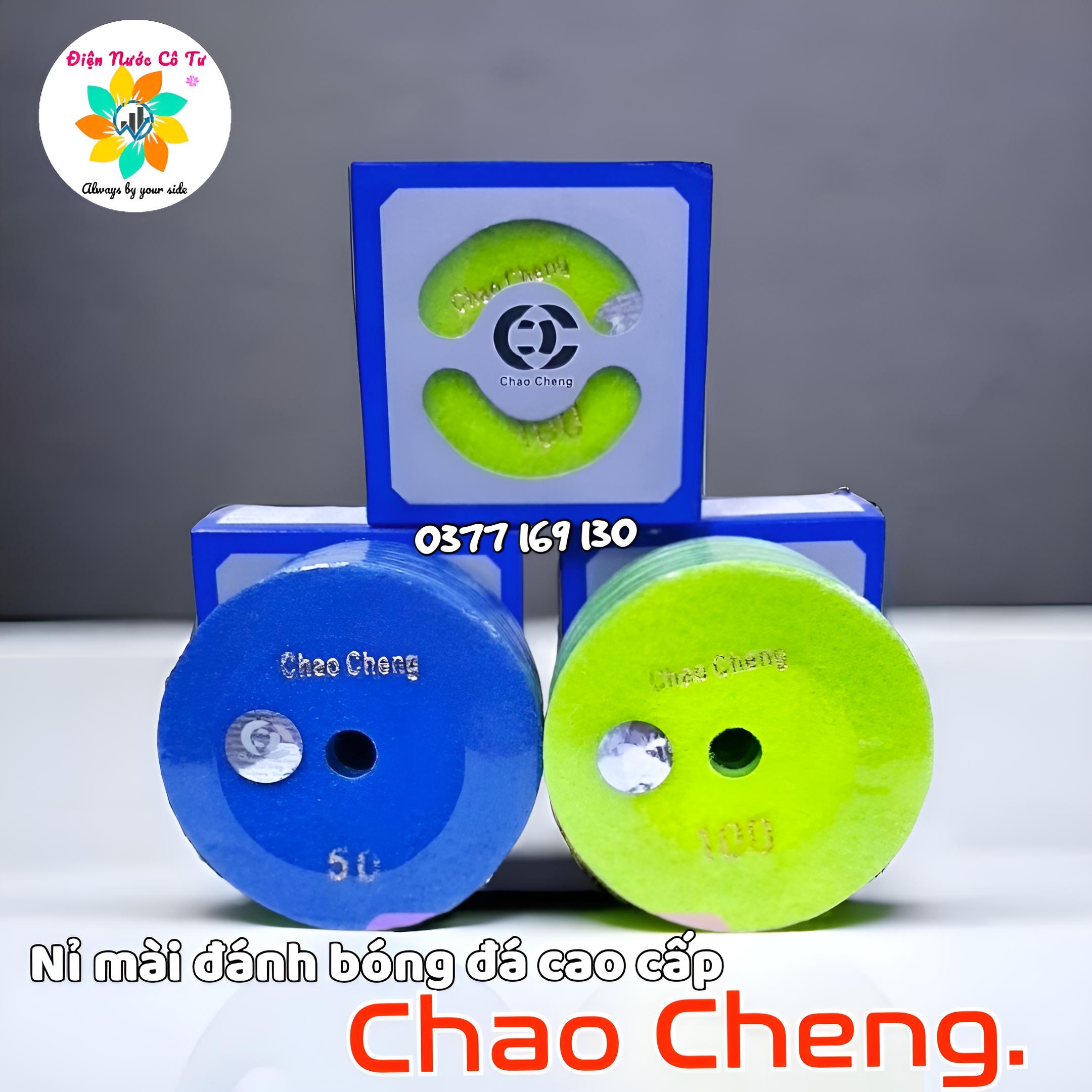 Hộp 10 viên nỉ mài nỉ su đánh bóng đá hoa cương đá granite chao cheng 50/100