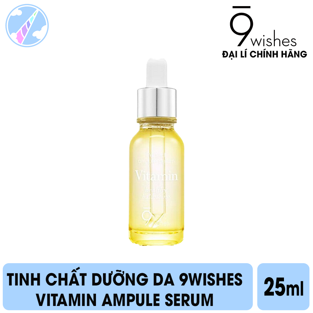 [HCM]Tinh Chất Dưỡng Ẩm và Bổ Sung Vitamin Làm Khỏe Da 9Wishes Mega Vitamin Ampule Serum 25ml (T3/2024)