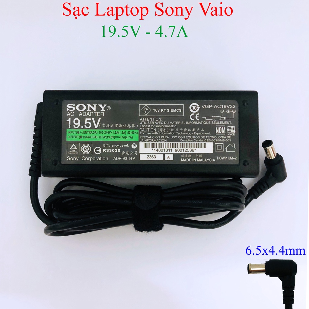 Sạc Adapter SONY 19.5V - 4.7A