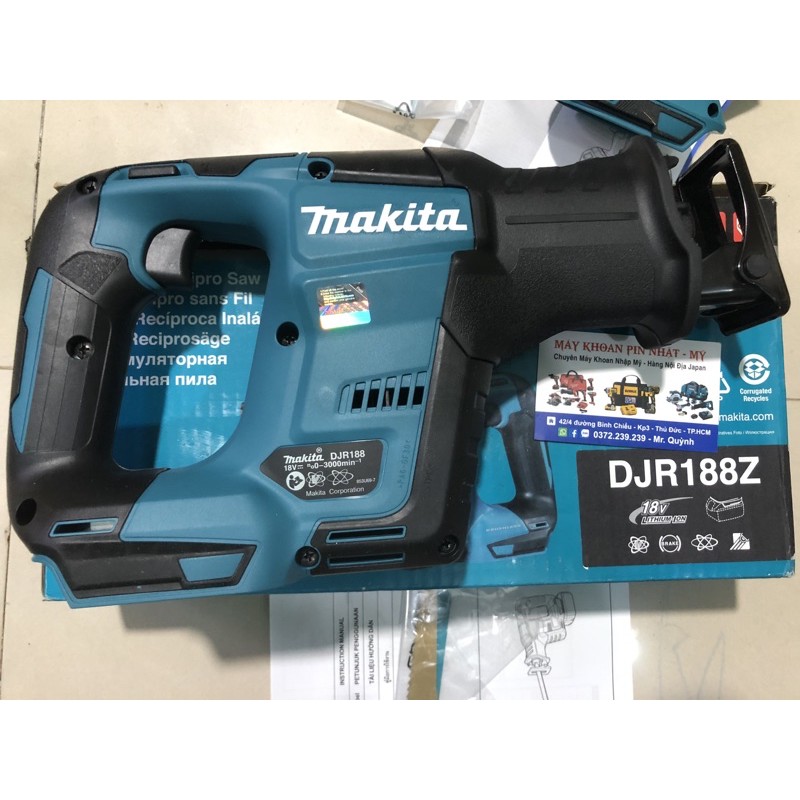[HCM][Trả góp 0%] Cưa kiếm makita djr 188z
