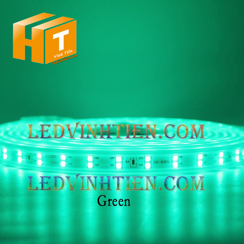 Đèn led dây đôi 2835 15m tặng kèm dây nguồn loại tốt