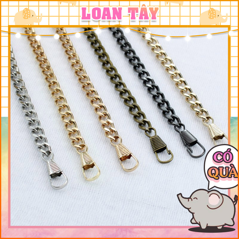5mm small bag angled chain handbag strap for L776 - LoanTay