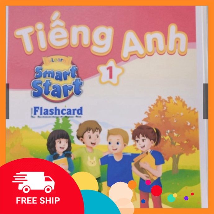 [Sao chép][Giá hủy diệt] FLASHCARD SMART START 1 - HỒNG Mới -Flashcard tiếng anh lớp 1 smart start