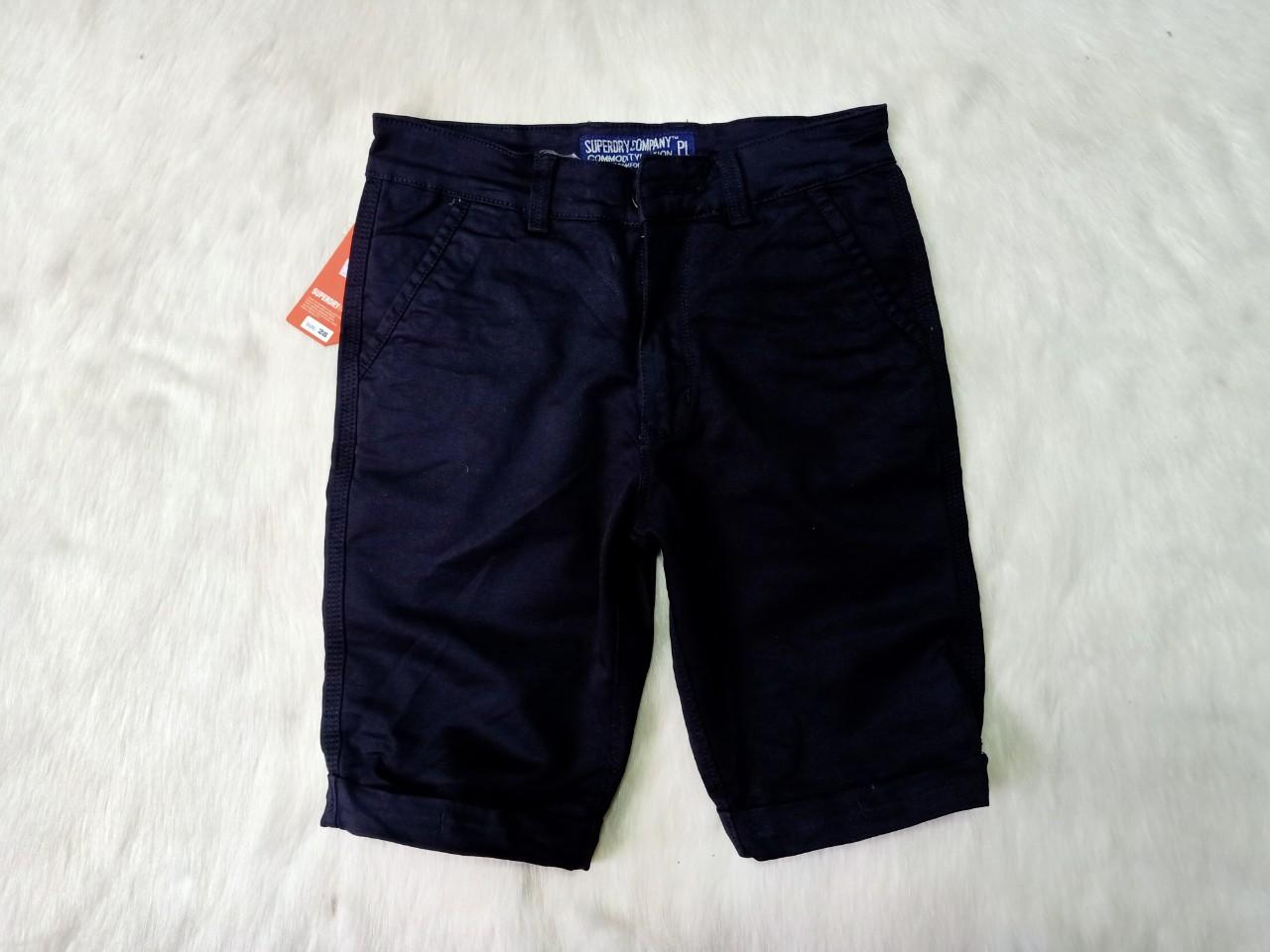 Quần Sọt Kaki Nam Co Gĩan