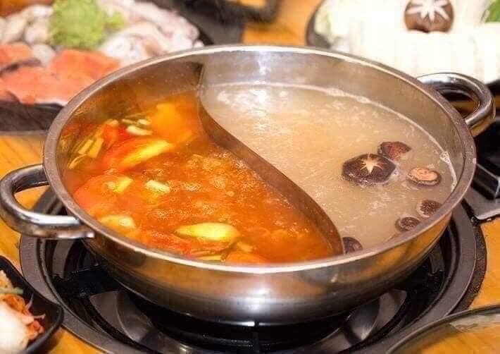 Nồi lẩu 2 ngăn