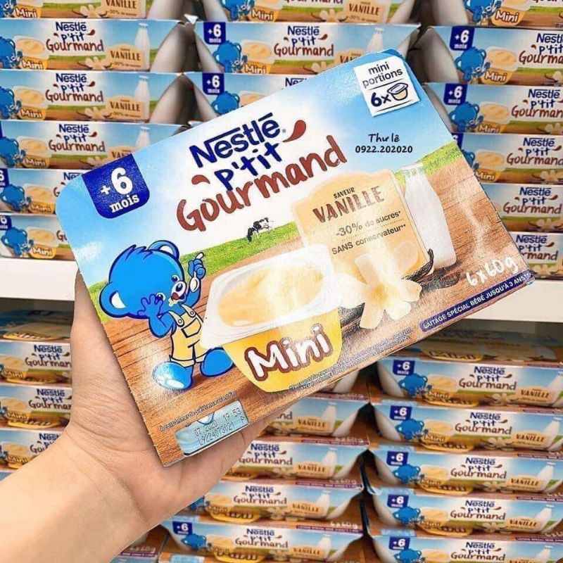 Váng sữa Nestle Pháp lốc 6 hộp