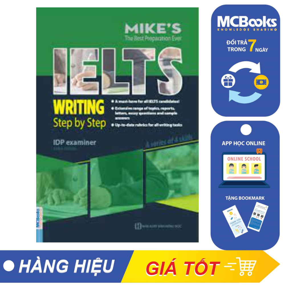 Sách - Ielts Writing - Step By Step - McBooks