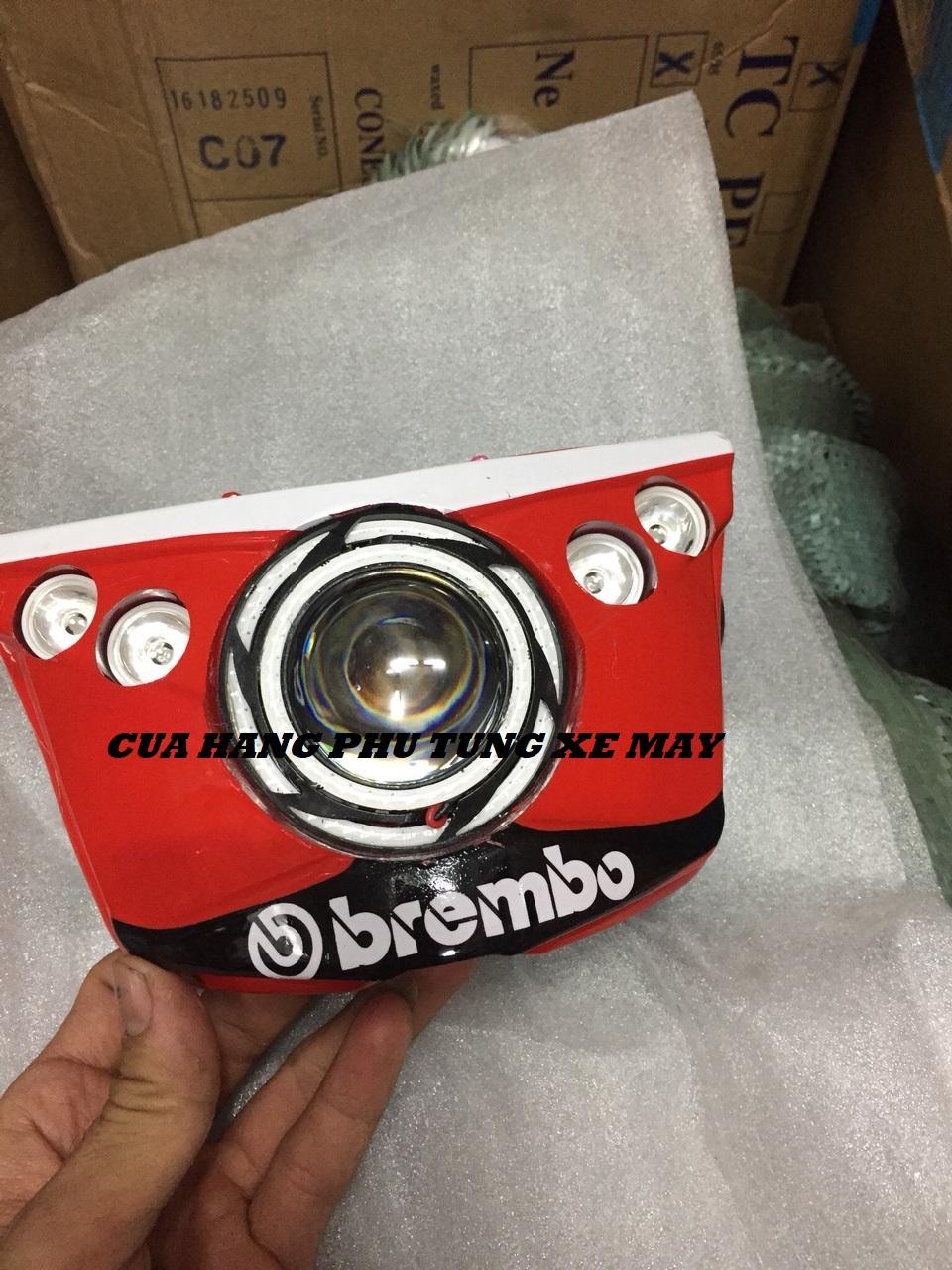 Pha cú gắn sẵn đèn U11 cho xe Exciter 150