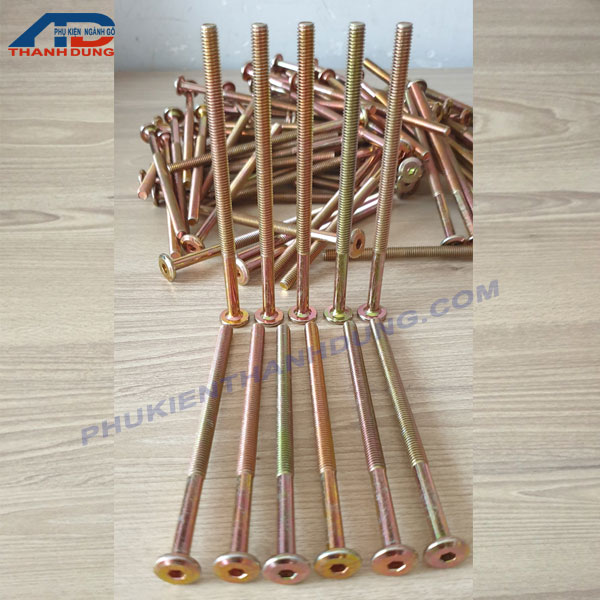 ( 5 cái) Bulong Lục Giác Chìm Đầu Dẹt M6x110