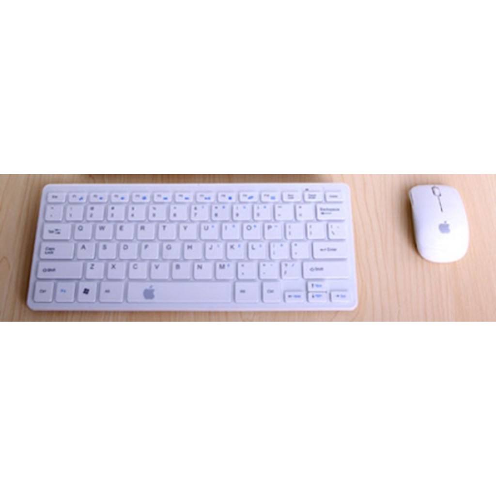 [HCM]COMBO PHÍM CHUỘT KO DÂY APPLE MINI