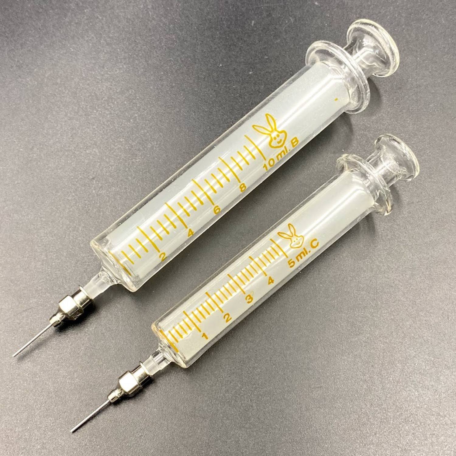 Xi lanh thủy tinh kèm đầu (5ml, 10 ml)