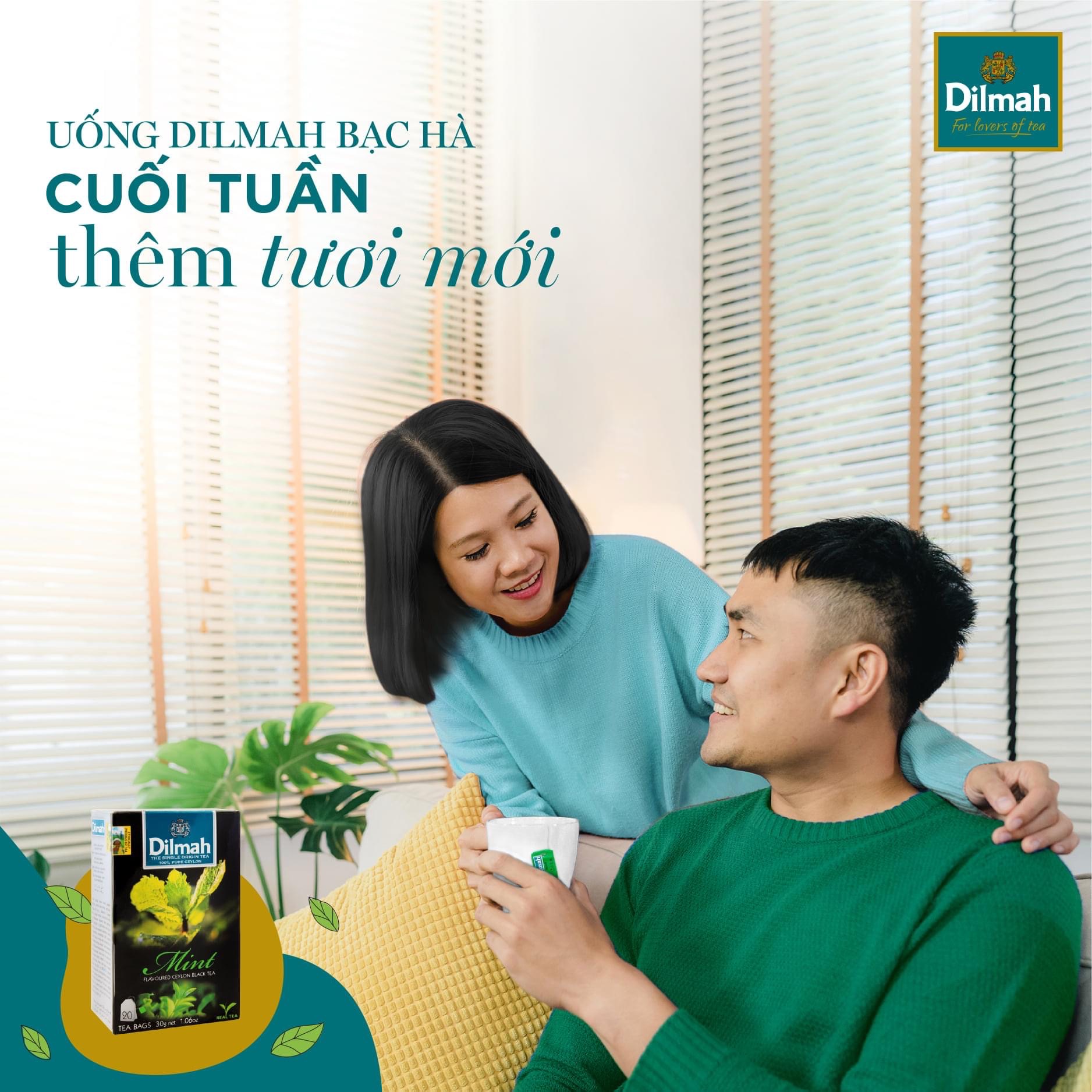 Trà Dilmah Vị Bạc Hà - Mint 30g
