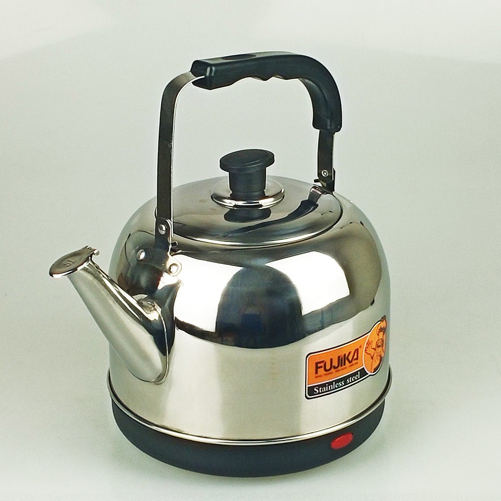 Ấm Siêu Tốc Inox 3.5L/5L Fujika FJ-SD50 Công Suất 1500W, tự giữ ấm-Hàng Chính Hãng