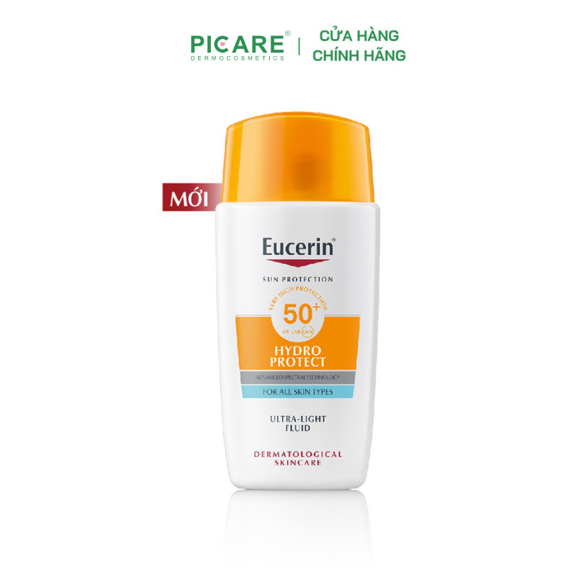 Kem Chống Nắng Eucerin SUN HYDRO ULTRA-LIGHT FLUID 50+ 50ml