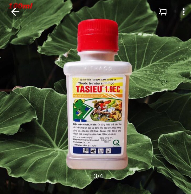 Thuốc trừ sâu sinh học TASIEU 19EC (100ml)