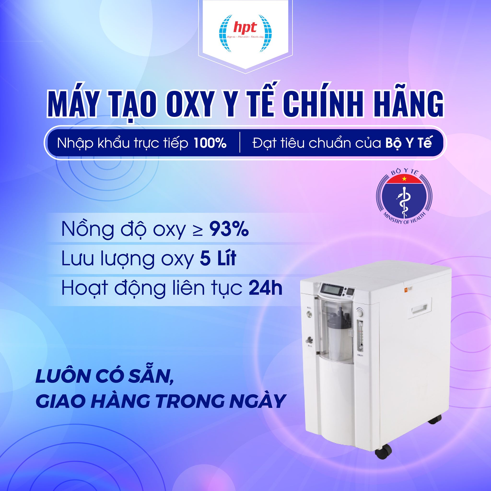 Máy tạo Oxy 5 lít