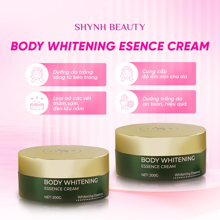 Kem body cốt trắng da bật tone S-White 200gr