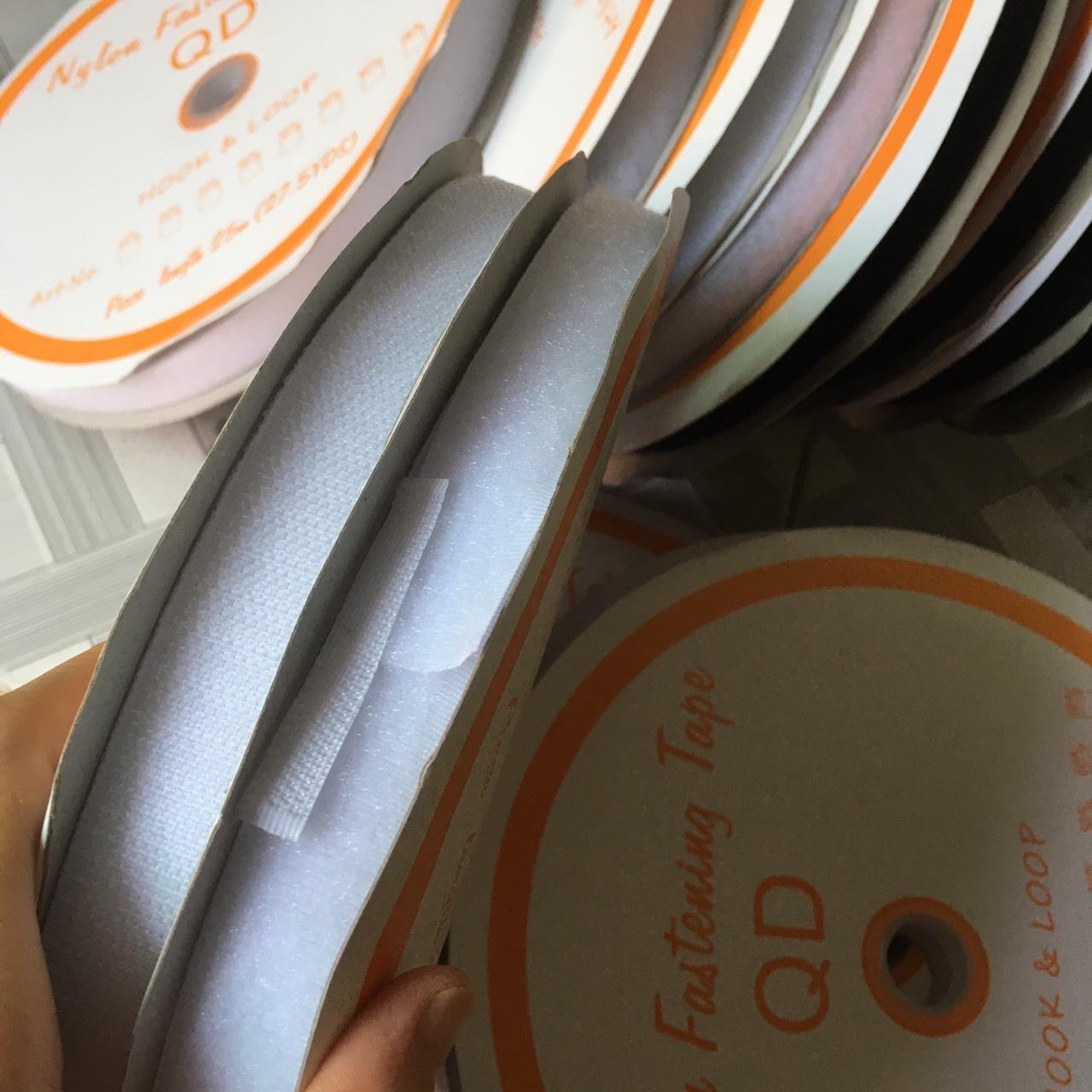 1 bộ 25 mét băng dán xé velcro tape/ khóa nhám bản 2cm (chọn màu)