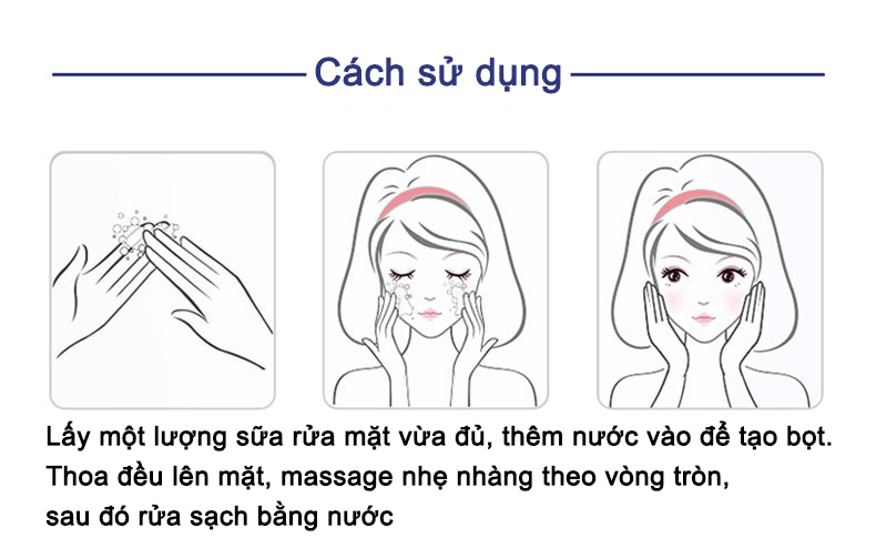 【💯Hàng thật】Sữa rửa mặt axit amin YIMIAOSI 500g