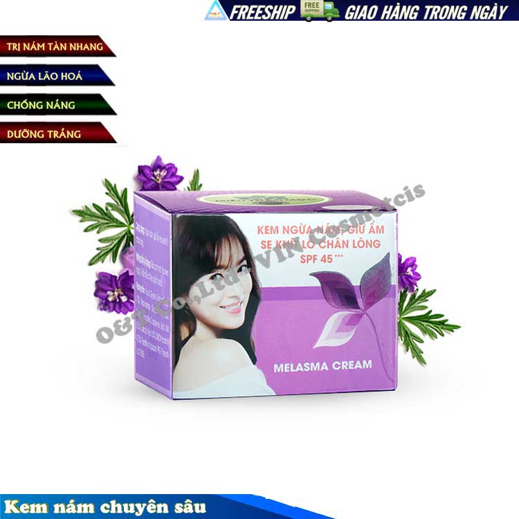 Kem mềm ngừa nám tàn nhang dưỡng trắng tái tạo da Miền Thảo Mộc 15g