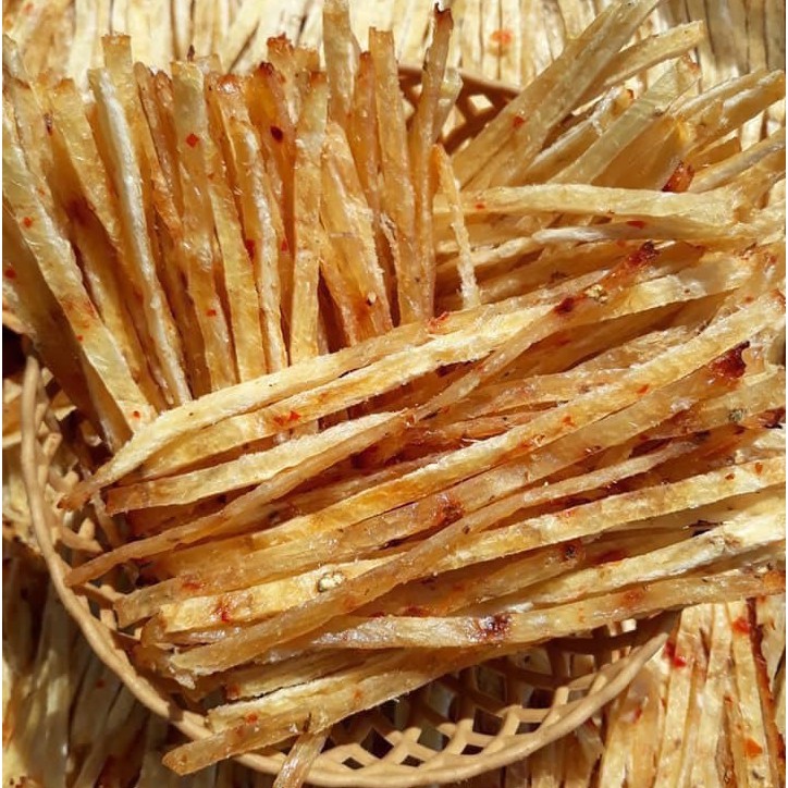 Khô cá thiều sợi loại 1 hũ 250g mềm ngon
